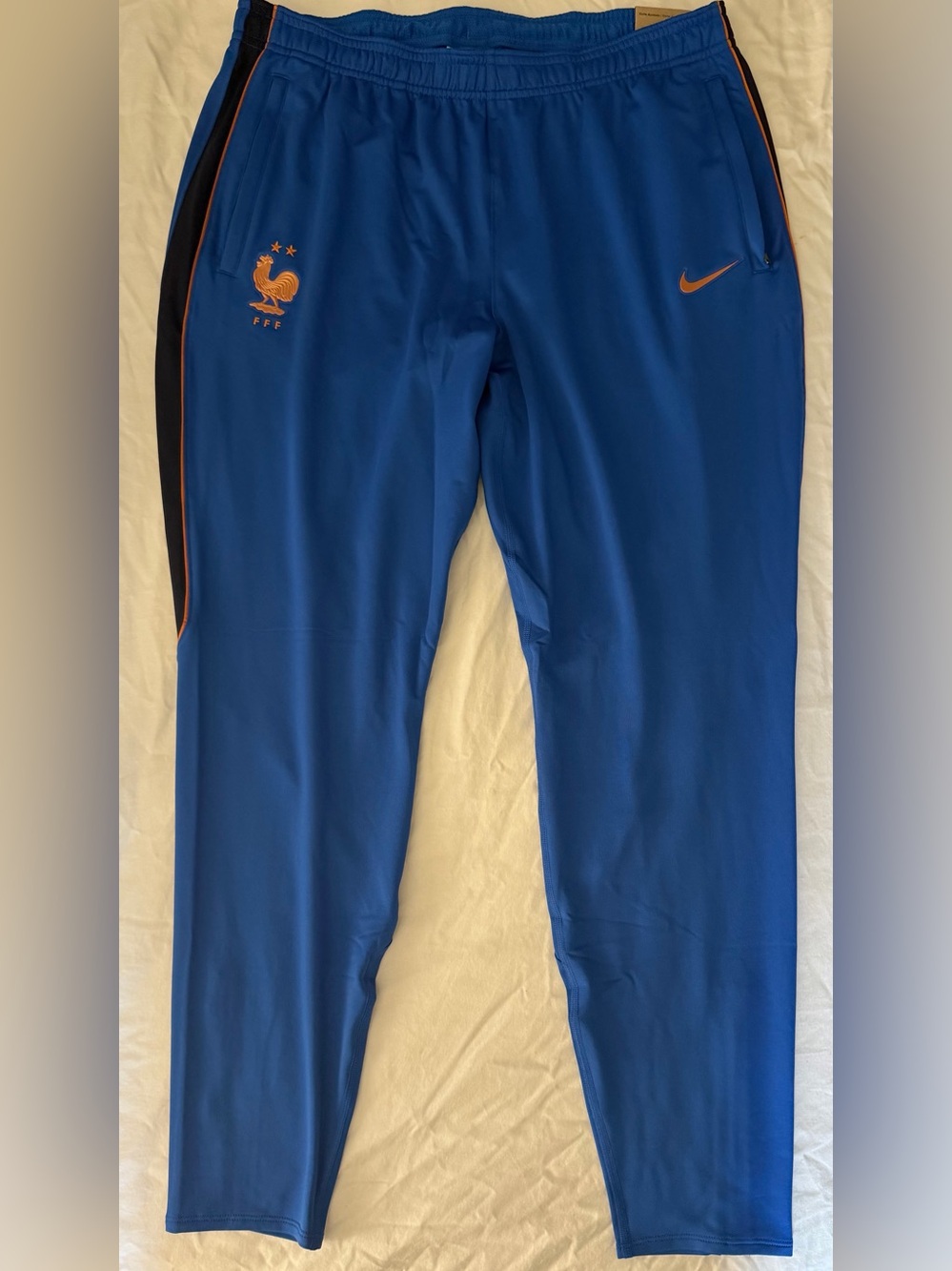 Nike France National Team Slim Fit Drill Soccer Pants IB4611-480 Men’s Sz: Large